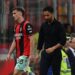 Ruben Amorim and Alexis Saelemaekers of AC Milan ساليماكرز أموريم ميلان
