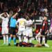 AC Milan's Mike Maignan receives a red card vs Bournemouth