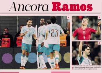 Gazzetta: “Ramos again” – Milan’s star strikes once more as Portugal beat Denmark 4–2