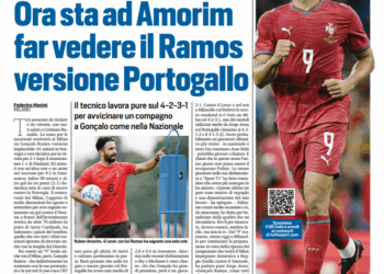 Tuttosport: Now it’s up to Amorim to unleash the Portugal version of Ramos