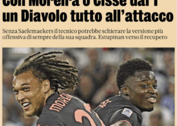 Gazzetta: Injury crisis tempts Amorim to start Moreira or Cisse: an all-out attacking Milan