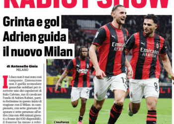 CorSport: Rabiot leads the new Milan on and off the pitch