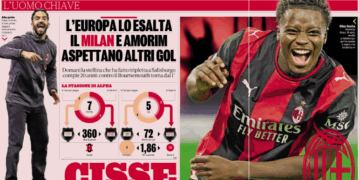 Gazzetta: Europe brings out the best in Cisse – Milan and Amorim expect goals against Bournemouth