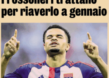 Gazzetta: Athekame is a star at Lyon – Milan consider bringing him back in January