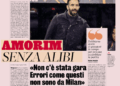 Gazzetta: Bournemouth 3 Milan 0 – Amorim without excuses