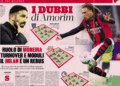Gazzetta: Amorim’s tactical dilemmas over Moreira, squad rotation and his Milan formations