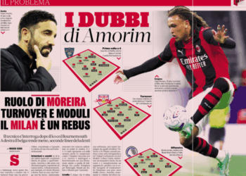 Gazzetta: Amorim’s tactical dilemmas over Moreira, squad rotation and his Milan formations