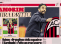 Gazzetta: Amorim proud of the team and Cardinale praises the coach’s work