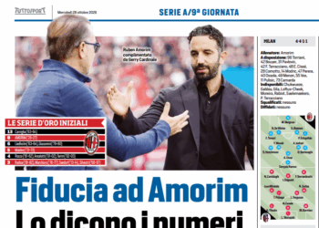 Tuttosport: Milan, confidence in Amorim – The numbers say so