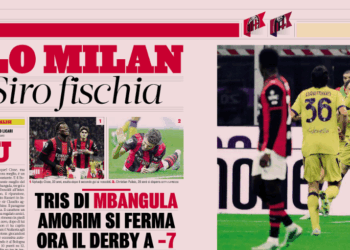 Gazzetta: Milan 2 Bologna 4 | Mbangula’s hat-trick stuns Amorim’s side