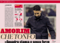 Gazzetta: Amorim stunned after Milan collapse: “The team was tired and lacked strength”