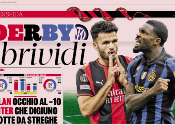 Gazzetta: Milan risk falling 10 points behind as Inter chase derby revenge