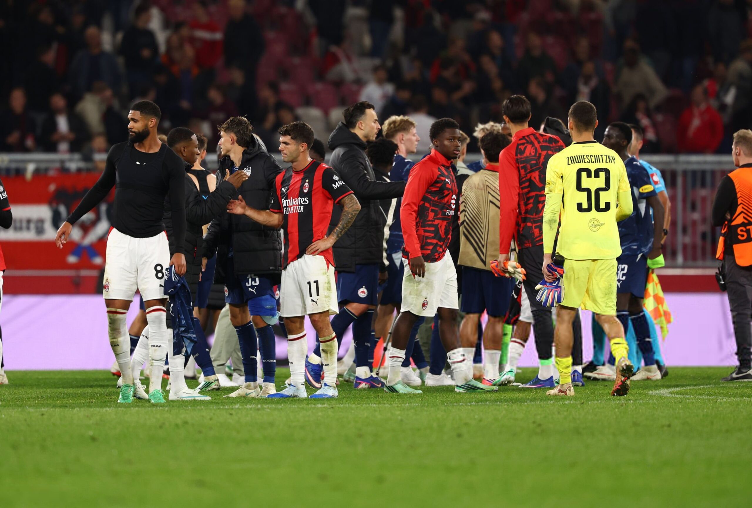 Milan return to Italy after Salzburg win – Atalanta match next