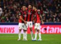 Ardon Jashari, Gonçalo Ramos, and Christian Pulisic of AC Milan