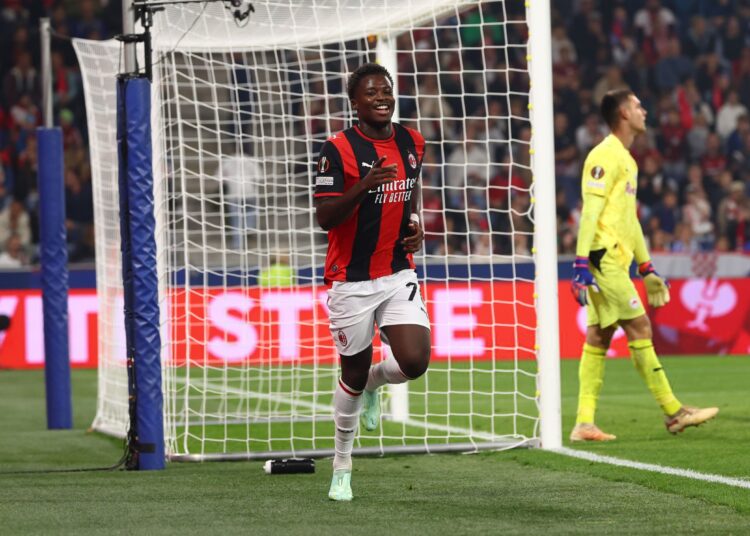 Alphadjo Cisse of AC Milan ميلان سيسي
