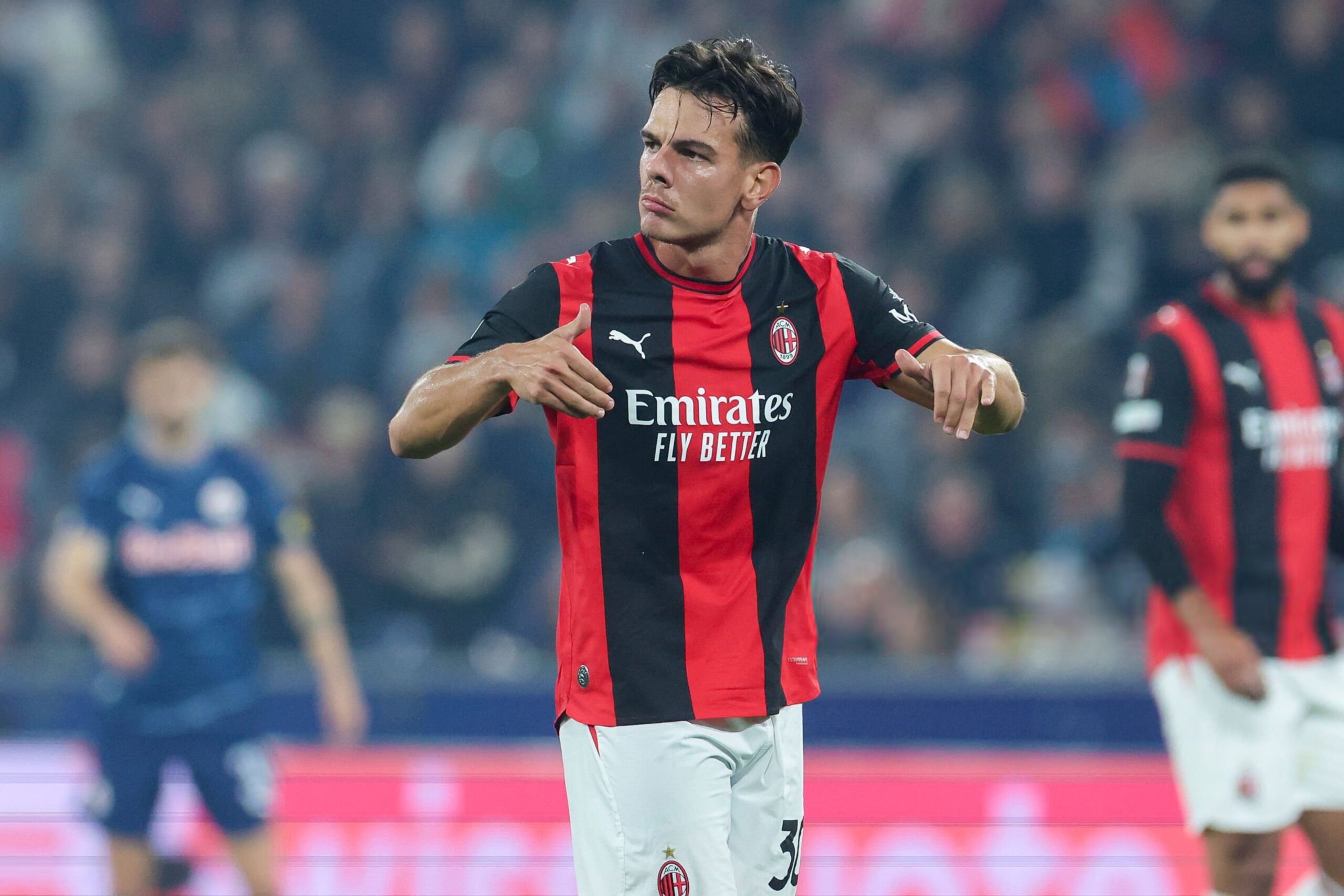 Ardon Jashari of AC Milan