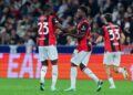 Fikayo Tomori and Alphadjo Cisse of AC Milan توموري سيسي ميلان