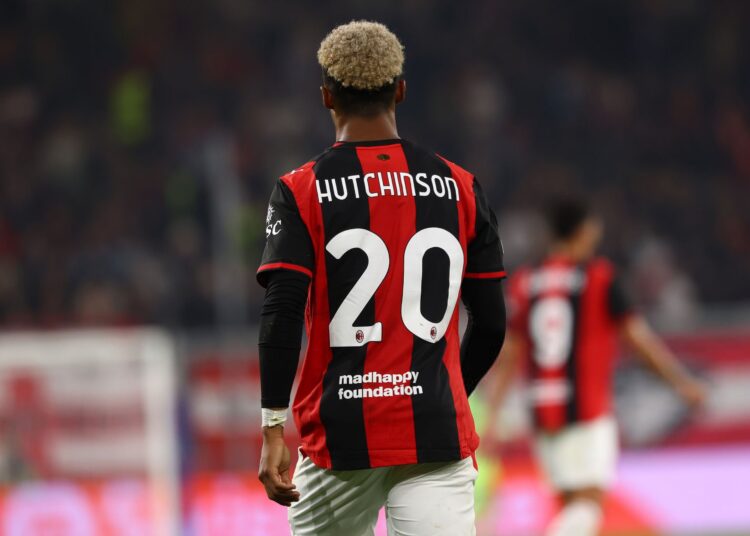 Omari Hutchinson of AC Milan ميلان هاتشينسون