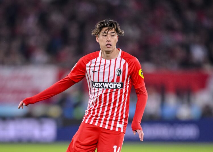 Yuito Suzuki of SC Freiburg