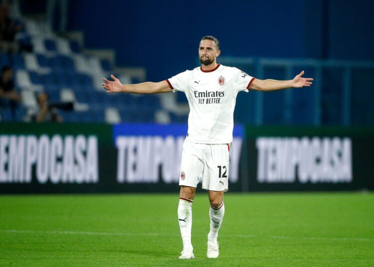 Adrien Rabiot of AC Milan ميلان رابيو
