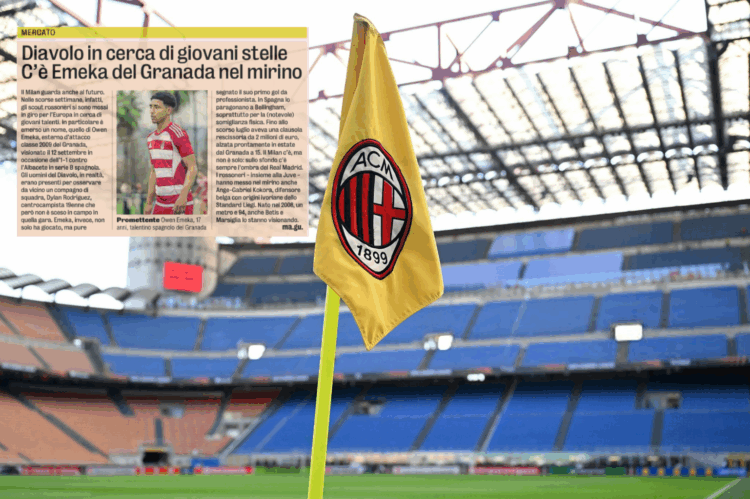Gazzetta: Granada’s Owen Emeka attracts AC Milan interest