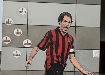 Lucas Street Art on new Baresi mural: “We responded to vandalism with a smile”